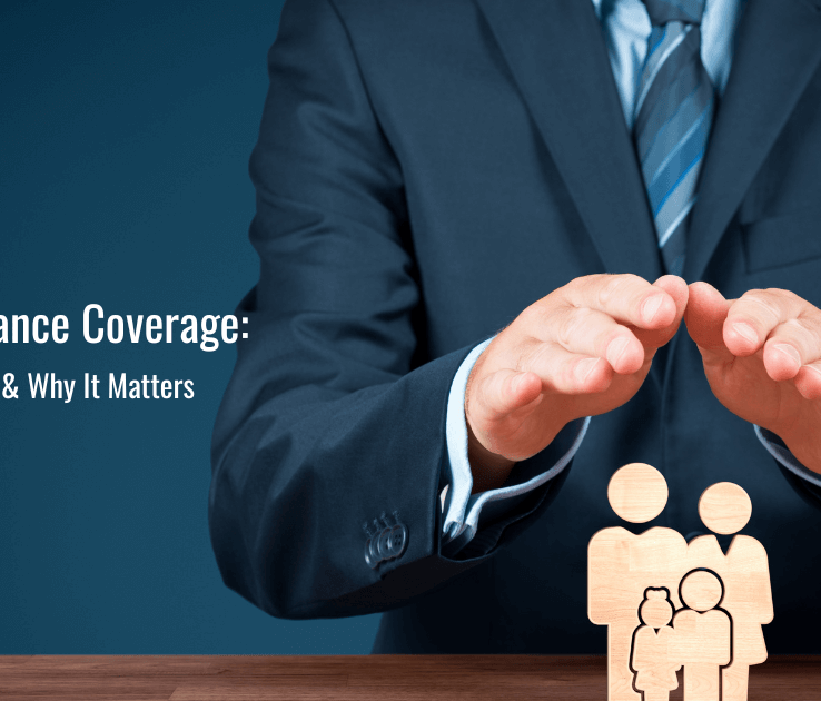 Businessman protecting a wooden family figure with hands symbolizing renters insurance coverage and tenant protection